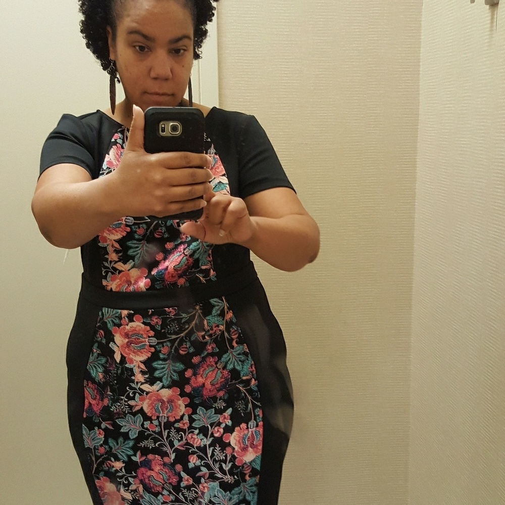 Boutique fitted dress